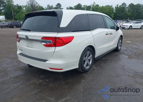 2018 Honda Odyssey Ex-L из США, поврежденный, VIN 5FNRL6H74JB060188
